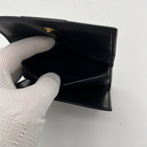 Celine Dark Navy Leather Wallet - Picture 10 of 15